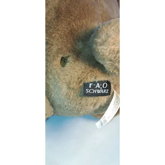 FAO SCHWARZ SOFT 160TH ANNIVERSARY EDITION TEDDY BEAR - Picture 6 of 8